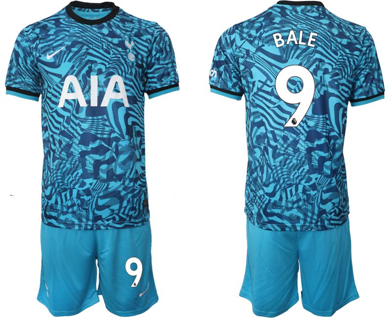 Men 2022-2023 Club Tottenham Hotspur away blue #9 Soccer Jersey->youth soccer jersey->Youth Jersey